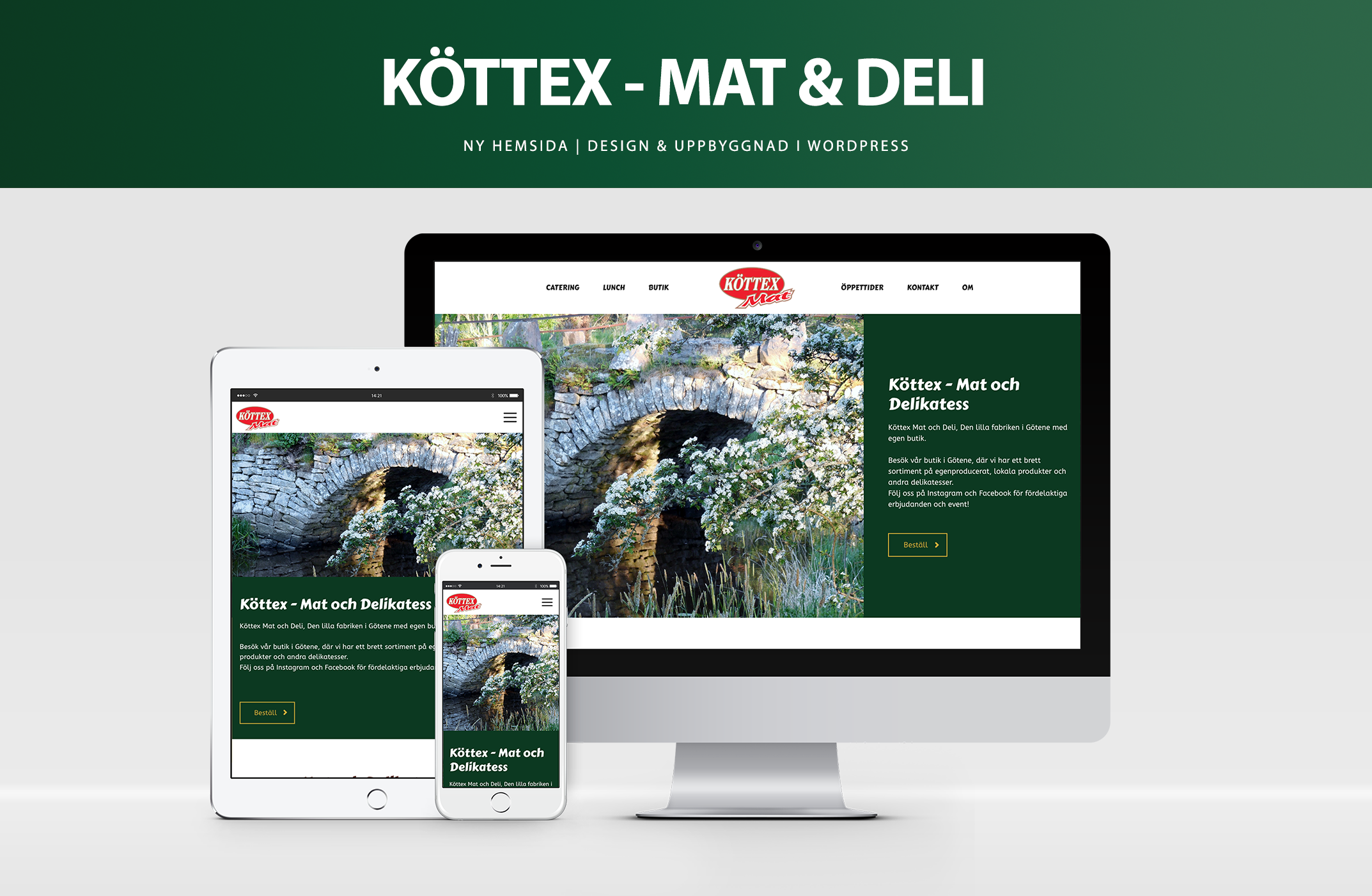 Ny hemsida Köttex - Mat & Deli | Concil
